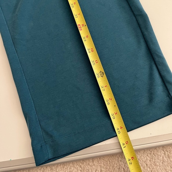 Athleta Seasoft Teal Track Pants supreme soft pants - Picture 6 of 7